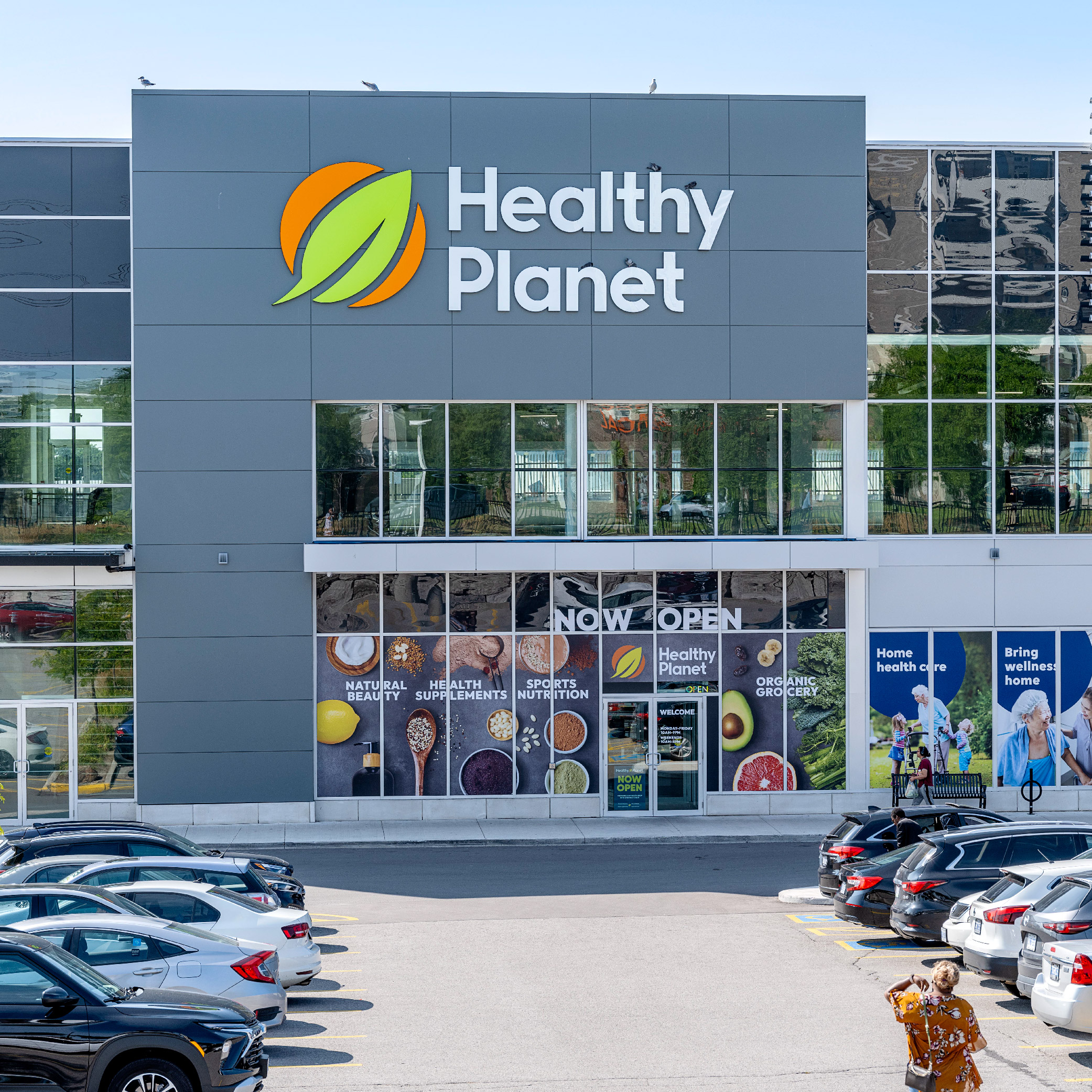 Outside image of healthy planet